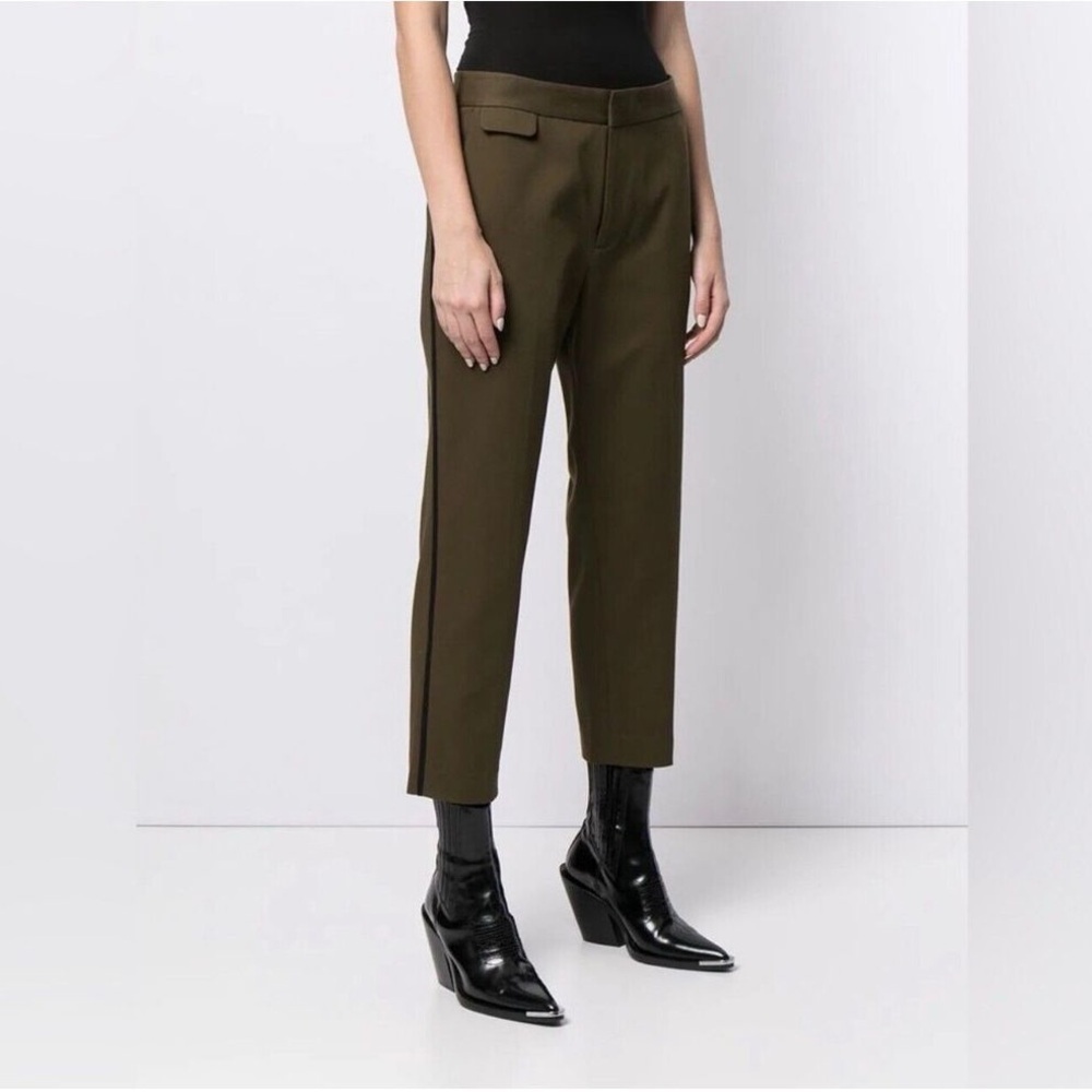 EQUIPMENT Femme Noemi Side Stripe Cropped Pants